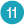 Number eleven icon