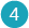 Number four icon