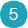 Number five icon