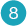 Number eight icon